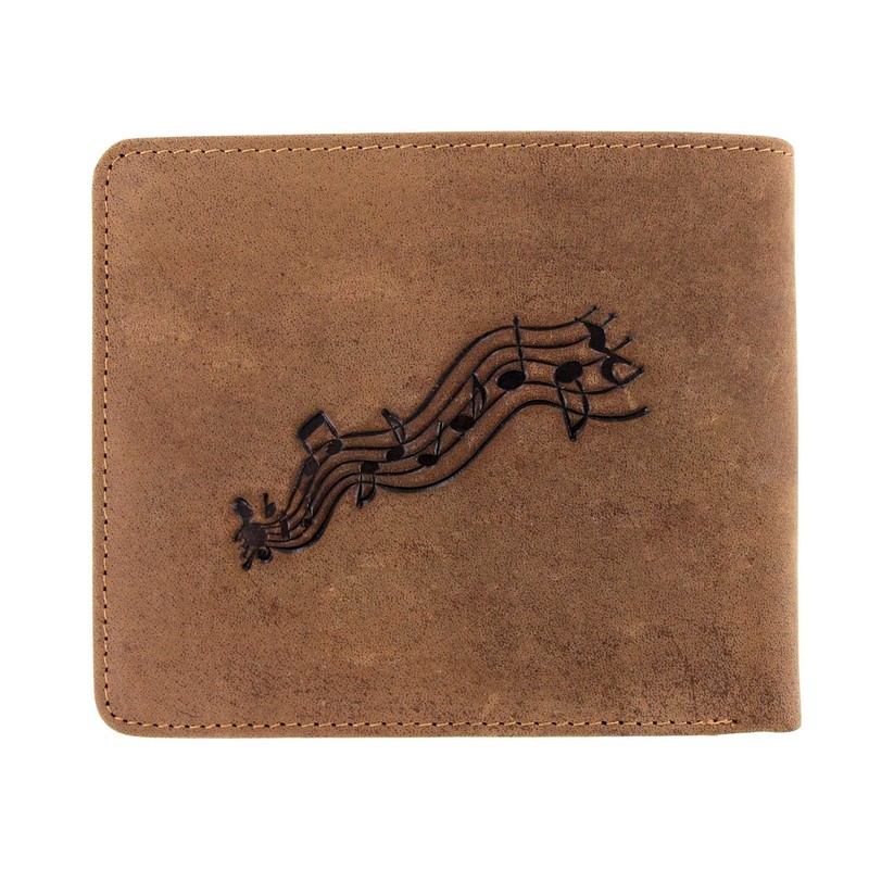 French Horn Purse, brown