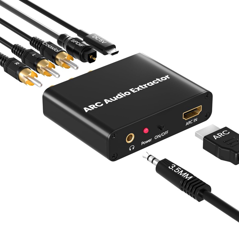 HDMI ARC Audio Extractor Support HDMI ARC to Optical SPDIF