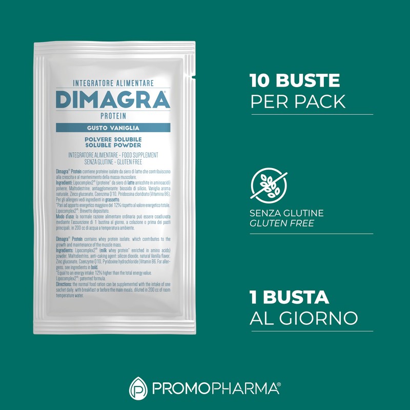 Dimagra Protein - Integratore Proteico per Dieta Chetogenica - Proteine