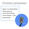 Lecctso 2PCS Car Light Bulb Socket, BA15D LED Bulb Light