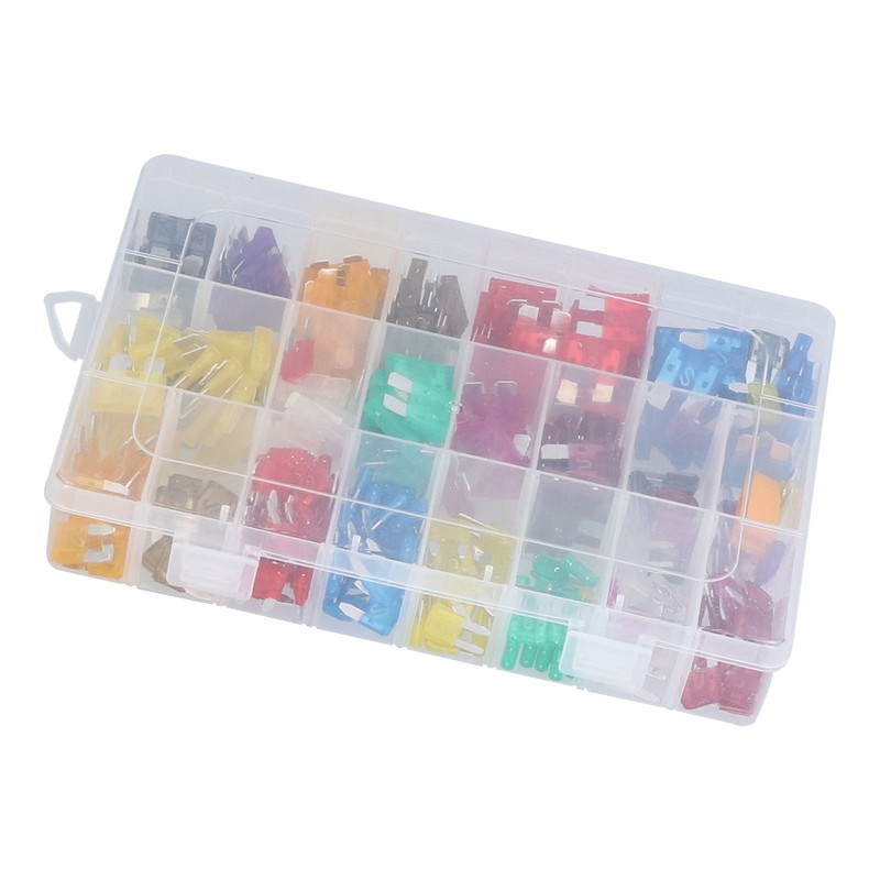 300Pcs Car Blade Fuse Automotive Medium Small PES Fuses Replacement