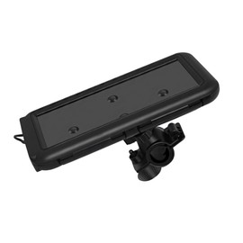 WOONEKY Touch Screen Motorcycle Phone Bracket Cycling Phone Holder for Secure Mounting Handlebar Easy Installation Vibration Resistant Compatible with All Smartphones