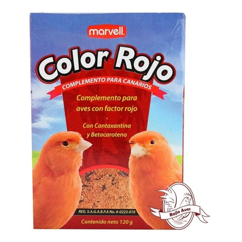Complemento Vitaminado Para Canarios Rojos 20 Grs 2 Pack