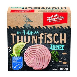 Hawesta MSC Tuna Fillets in Infusion 160 g
