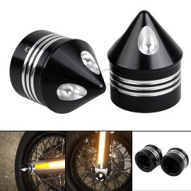 Unbranded Front Axle Nut Cover For Harley Dyna Street Electra Glide Classic FLHTC FLHTCU