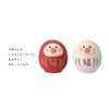 Deco Corporation Concombre Buntori Daruman White Size: Approx. W3 D3