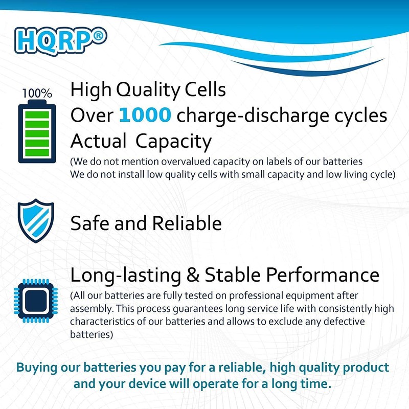 HQRP 4-Pack Lithium Battery Compatible with Viking auto Darkening Welding