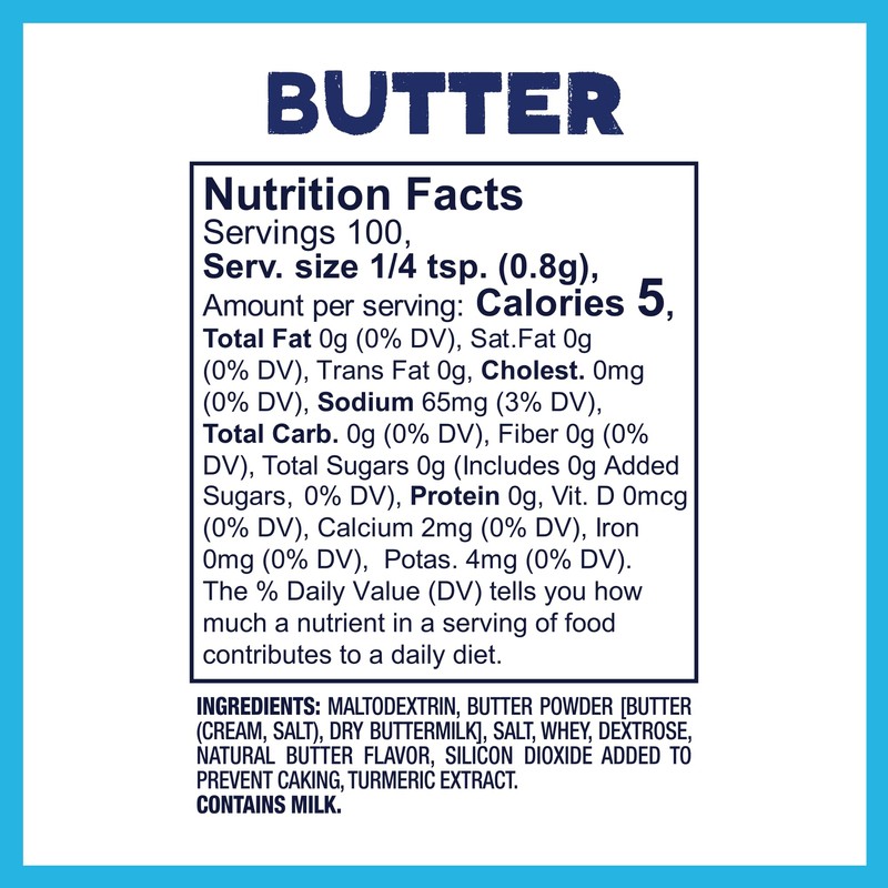Kernel Season's Popcorn Seasoning, Butter, 2.85 Ounce (Pack of 6)