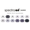 Spectra AD Marker Set of 12 - Grey One (Cool)