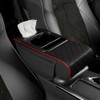 Car Center Console Armrest Storage Box with Heightening Cushion and