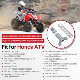 Rear Brake Adjuster Hardware Kit Adjusting Nut for Honda FourTrax 300 Rancher 350 400 420 Foreman 400 500 520 Recon 250 TRX250EX TRX250X TRX200 TRX90 TRX70 ATC250 ATC200 ATC125