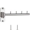 Hunphy Stainless Steel Wall Clothes Rack, Wall Hanger, Rack Wall