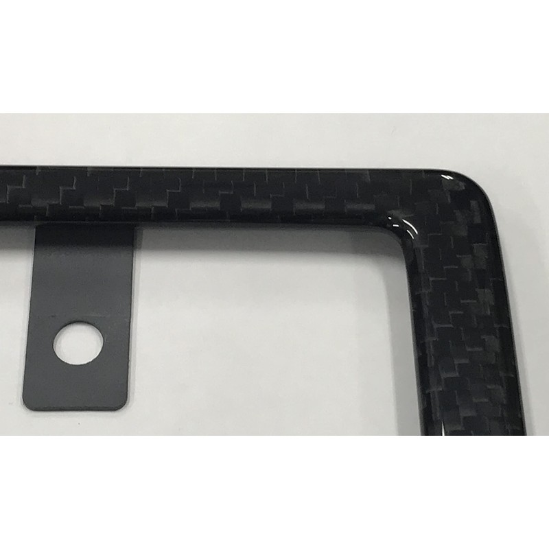 TRD GR MS371-00002 Carbon License Plate Frame for Rear