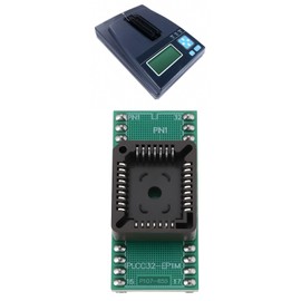 OTOTEC Pack of 4 PLCC32 to DIP32 Programmer IC Adapter Socket Compatible with Willem Compatible with Xeltek for TL866 II Plus