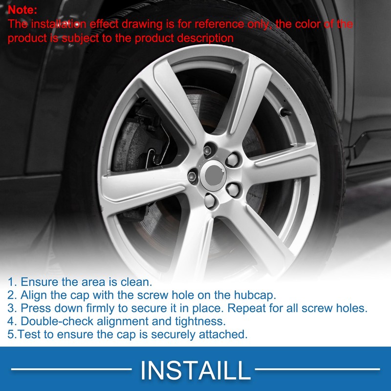 A ABSOPRO Wheel Lug Nut Bolt 17mm Rims Tire Nut