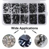 FandWay 410Pcs M2 Hex Socket Countersunk Machine Screws, 10.9 Grade