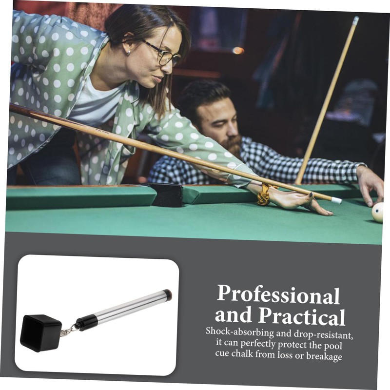 Kisangel Professional Snooker Pool Chalk Holder Portable Lightweight and Design