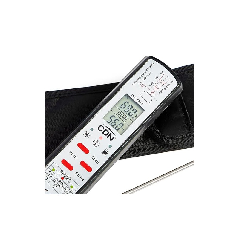 CDN ProAccurate Infrared Thermometer w/Thermocouple Probe