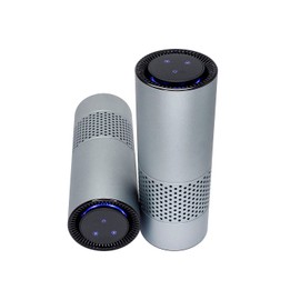 GEORDN Portable Car Air Purifier, USB Charge,Air Filter Odor, Smoke Dust, Pets, Eliminator,Car Air Purifier for Traveling Car Office Bedroom (2.6x2.6x7.09 inches)