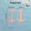 GORGECRAFT 1PC Creative Anchor Bookmark Metal Page Holder Keeper Alloy