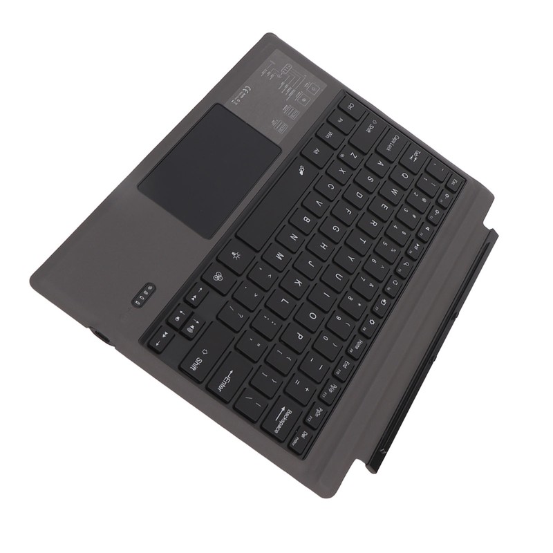Bluetooth Wireless Keyboard with Touchpad Colorful Backlight Ultrathin Tablet Bluetooth