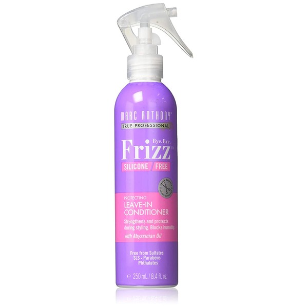 Marc Anthony Bye Bye Frizz Silicone Free Leave in Conditioner, 8.4 Ounces