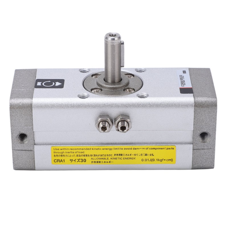 Pneumatic Rotary Actuator Aluminum Alloy Double Sealing Powerful Rack Type