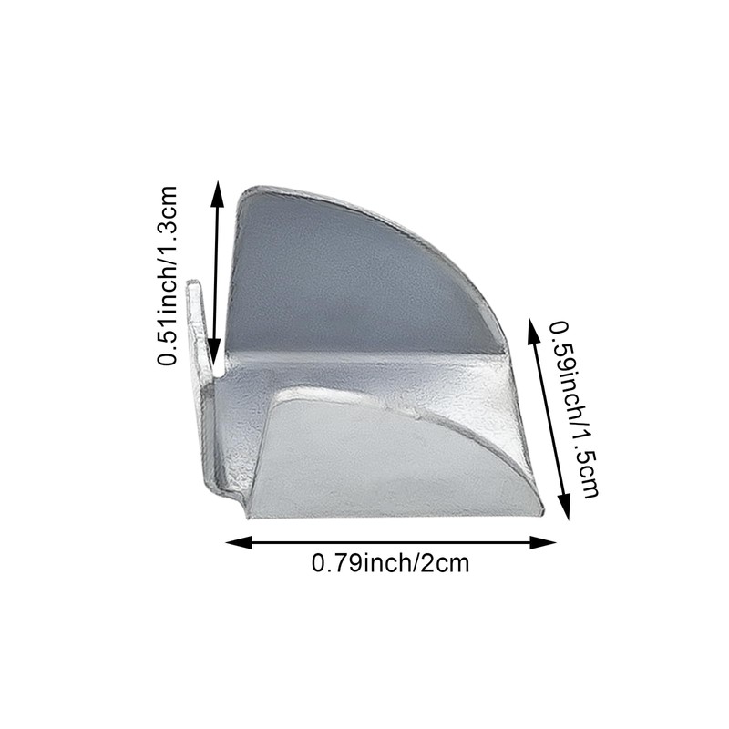 15 PCS Shelf Clips Bracket Replacement for Garage Cabinet, Removable