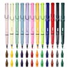 Colourful Eternal Pencil, Pencils with Eraser with 24 Interchangeable Heads,