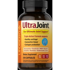 Lindberg Joint Support Supplement | 210 Capsules | Glucosamine, Chondroitin | by Lindberg
