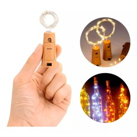 Led Botella Corcho Tira Led Decoración Adorno Colores Fiesta Mul