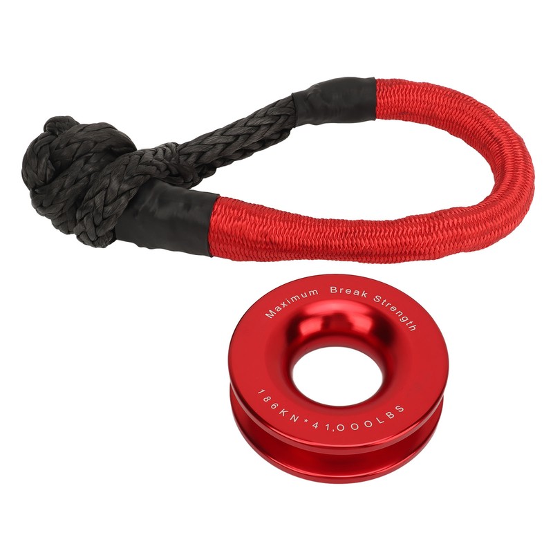 Rope Retention Pulley Rope Shackle Kit High Toughness for Off