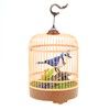 PowerTRC Singing & Chirping Bird in Cage, Realistic Sounds &
