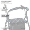 SPRING SEASON Wheelchair Seat Cushion & Backrest, Ergonomic, Comfortable, Durable,