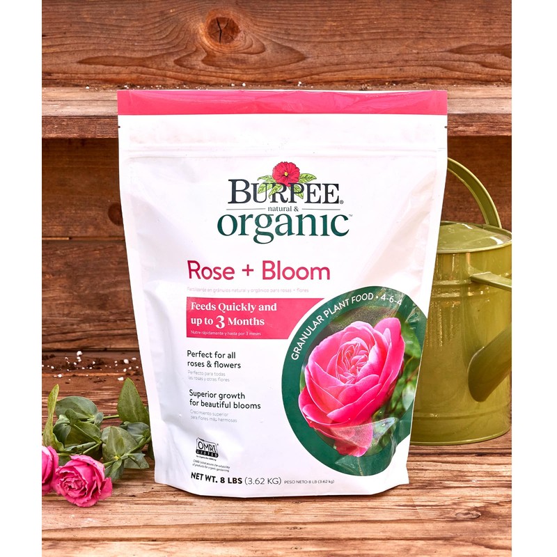 Burpee Organic Bloom Granular All-Natural Food for Roses and Flower