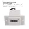 Pulse Counter CSK4-YKW Electromagnetic Counter, 4-Digit, 0-99999, Industrial Sum Counter,