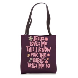 Jesus Faithful Christian Girl Spiritual Quote Tote Bag