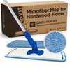 Cinch Mop - Microfiber Mop for Hardwood Floors - Flat
