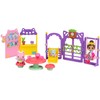 Gabby’s Dollhouse, Kitty Fairy Garden Party, 18-Piece Playset with 3