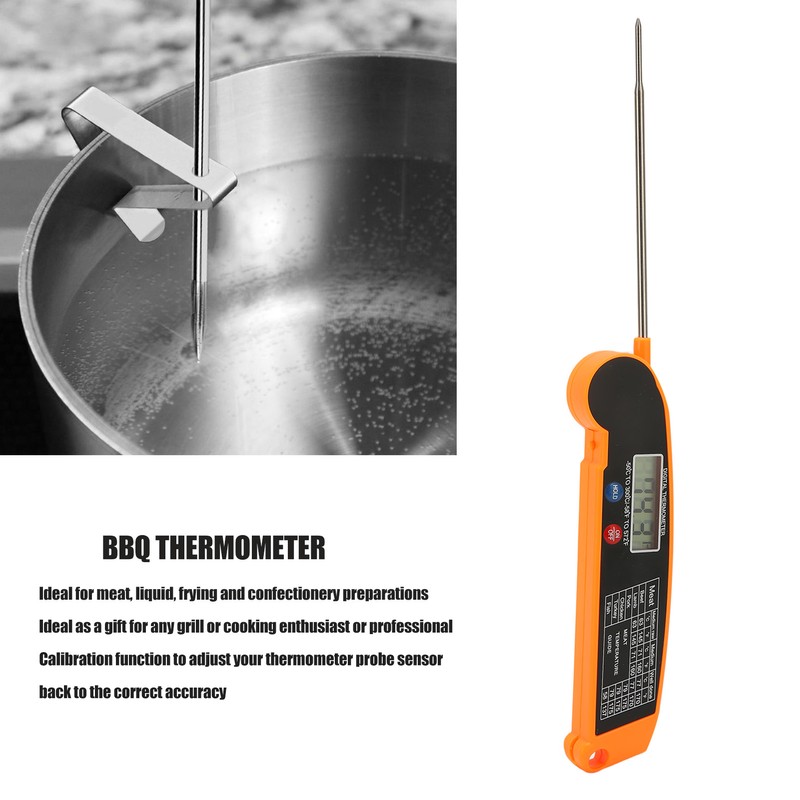 Meat Thermometer Multifunction Instant Read Digital BBQ Meat Thermometer for
