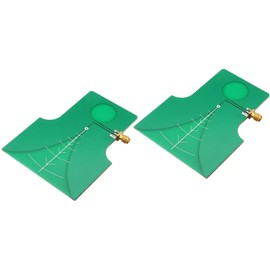 2pcs 2.4GHz-10.5GHz 8W 10dB UWB High Gain Ultra Wideband Directional Antenna TEM