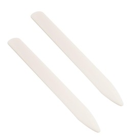 Paper Creaser Set Bone Folder Scorer Crease Marker for Paper Crafts, Card Making, Office Supplies and Handmade Books Bookbinding, 2 Pieces