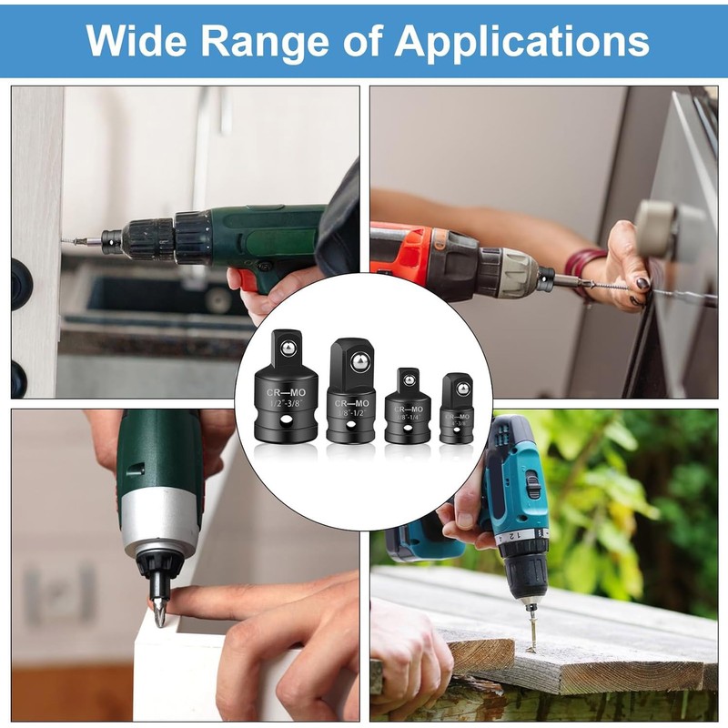 TOP-VIGOR 24Pcs Flexible Drill Bit Extension Kits, Screwdriver Bit Set,