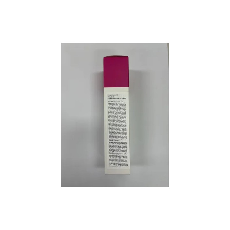 Tosowoong Arbutin 7% + Ácido Tranexámico 4% Crema, 70,000ppm