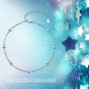 Palpitate Star Anklets for Women 925 Sterling Silver Ankle Bracelet
