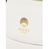 Beams Japan Matsunoya Cowhide Leather Mini Wallet Pouch Monotone, white,