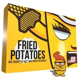 Fried Potatoes Card Game Original Edition - English Version - Strategy, Speed & Guaranteed Addiction - Deep Fry Your Opponents in This Family Showdown! - Premium Packaging