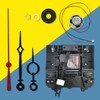 Milageto Quartz Clock Movement Mechanism, with Hands Silent Music Box