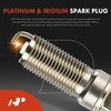 A-Premium Ignition Coil Pack and Iridium Spark Plugs Compatible with