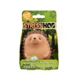 Boxer Gifts Stress Hog Toy - Unique Stress Balls for Adults & Teenagers | Squishy Fidget Toys for Anxiety - Cool Desk Accessories | Cute Hedgehog Gifts & White Elephant for Co-Workers